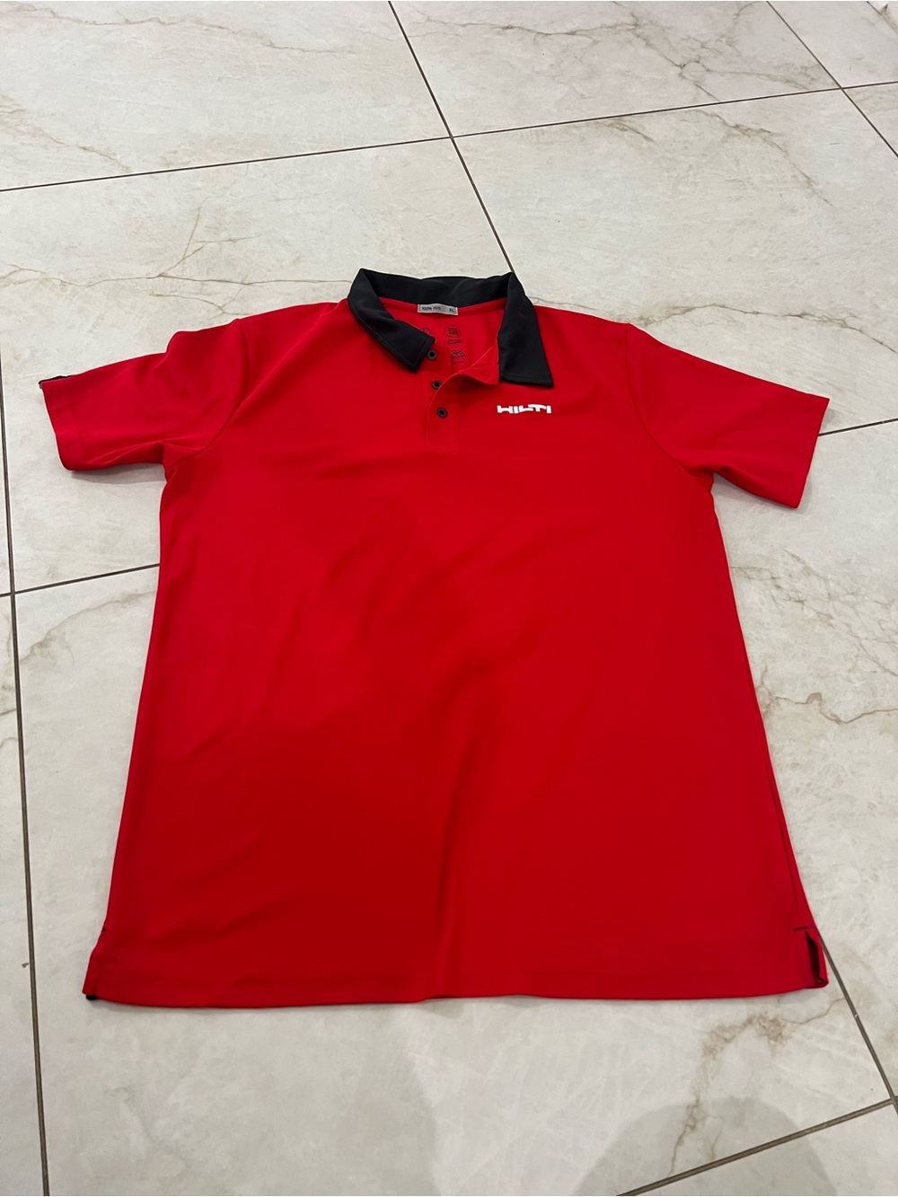 Hilti Red Polo Shirt Size XL